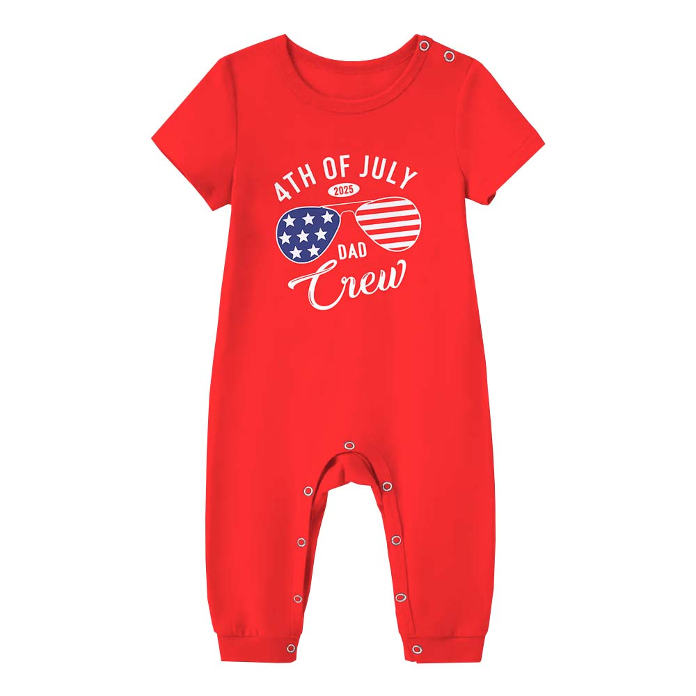 Customizable Family Crew America Independence Day Pajama Shorts Set Customizable Family Crew America Independence Day Pajama Shorts Set