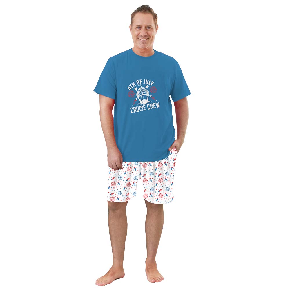 Comfortable Cruise Crew Short Sleeve Pajamas Comfortable Cruise Crew Short Sleeve Pajamas