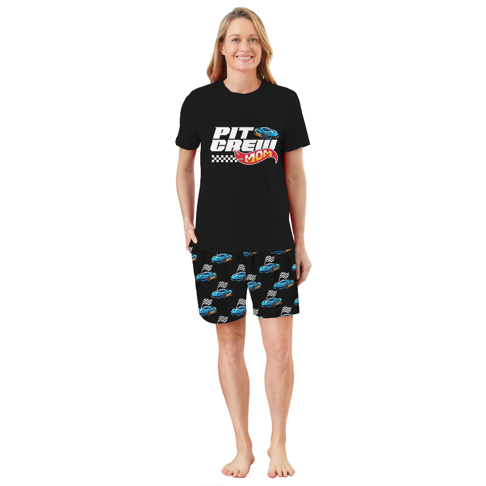 Custom Race Car Themed Birthday Pajamas For Family Custom Race Car Themed Birthday Pajamas For Family