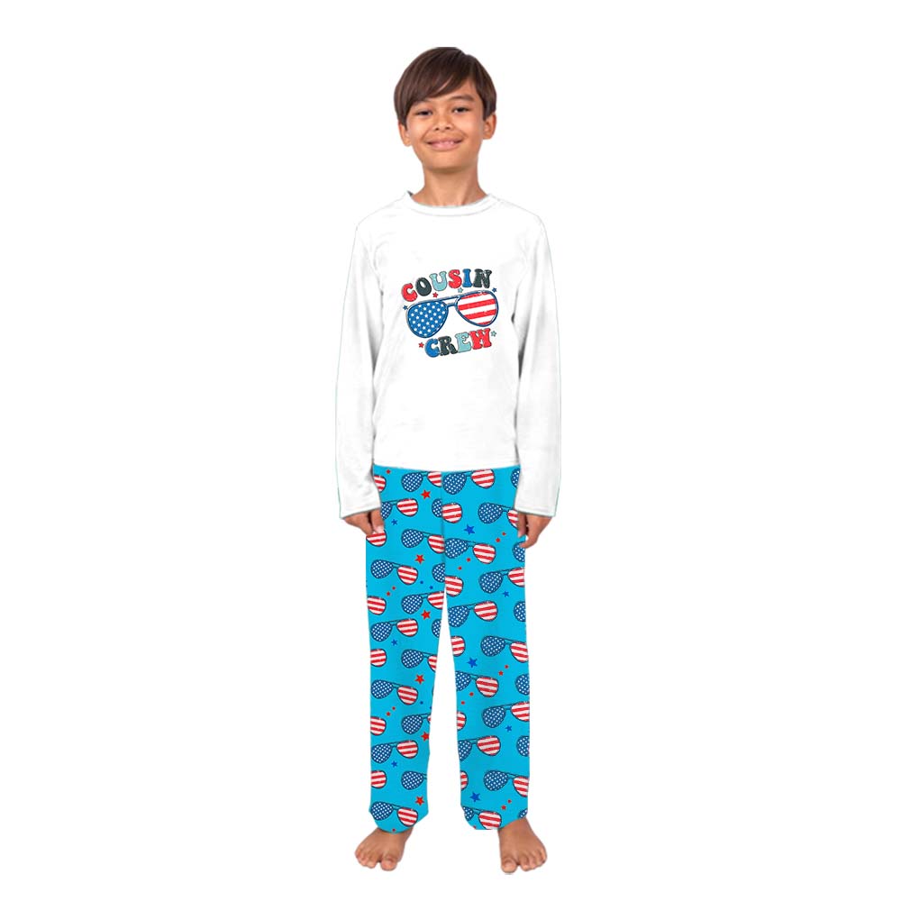Vintage Cousin Crew Matching Pajamas For 4th Of July Vintage Cousin Crew Matching Pajamas For 4th Of July