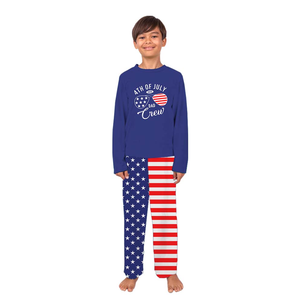 Unique 2025 Crew Custom Name Family 4th Of July Pajama Sets Unique 2025 Crew Custom Name Family 4th Of July Pajama Sets
