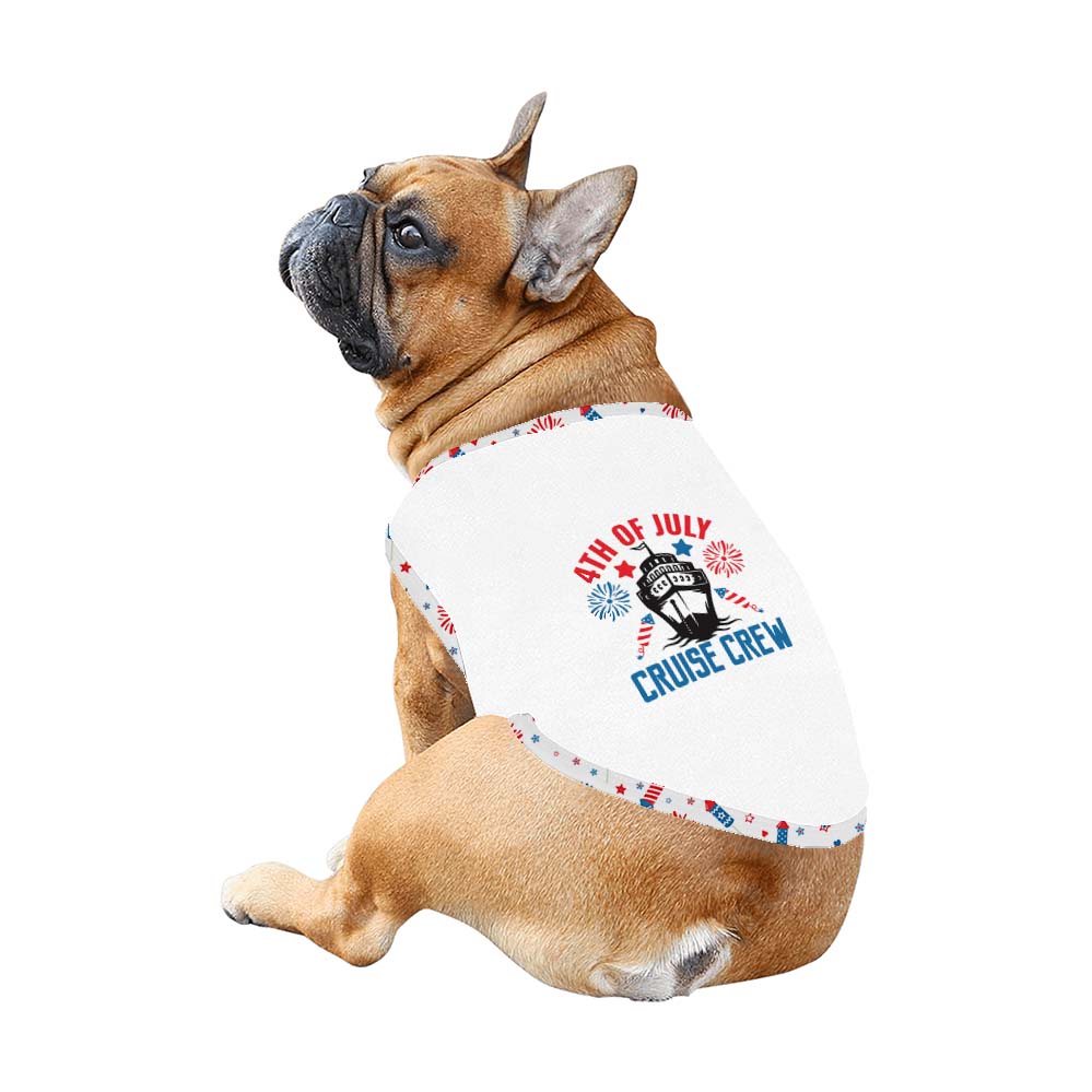 Cruise Crew 4th Of July Pajamas For Family And Dog