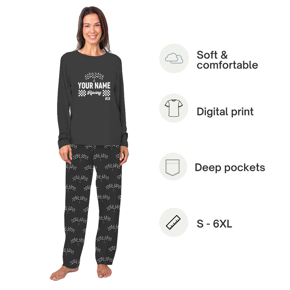 Design Your Racing Pajamas With Number And Name Design Your Racing Pajamas With Number And Name