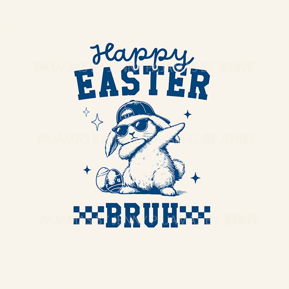 Happy Easter Bruh Owner And Dog Pajamas Happy Easter Bruh Owner And Dog Pajamas