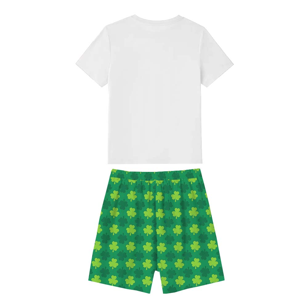 Make America Lucky Again Patrick’s Day Pajama Short Set Make America Lucky Again Patrick’s Day Pajama Short Set