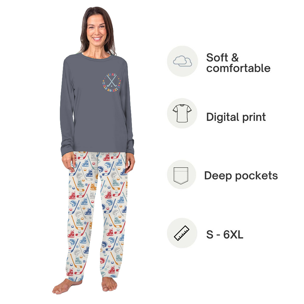In My Field Hockey Era Pajamas Pants And Tops In My Field Hockey Era Pajamas Pants And Tops