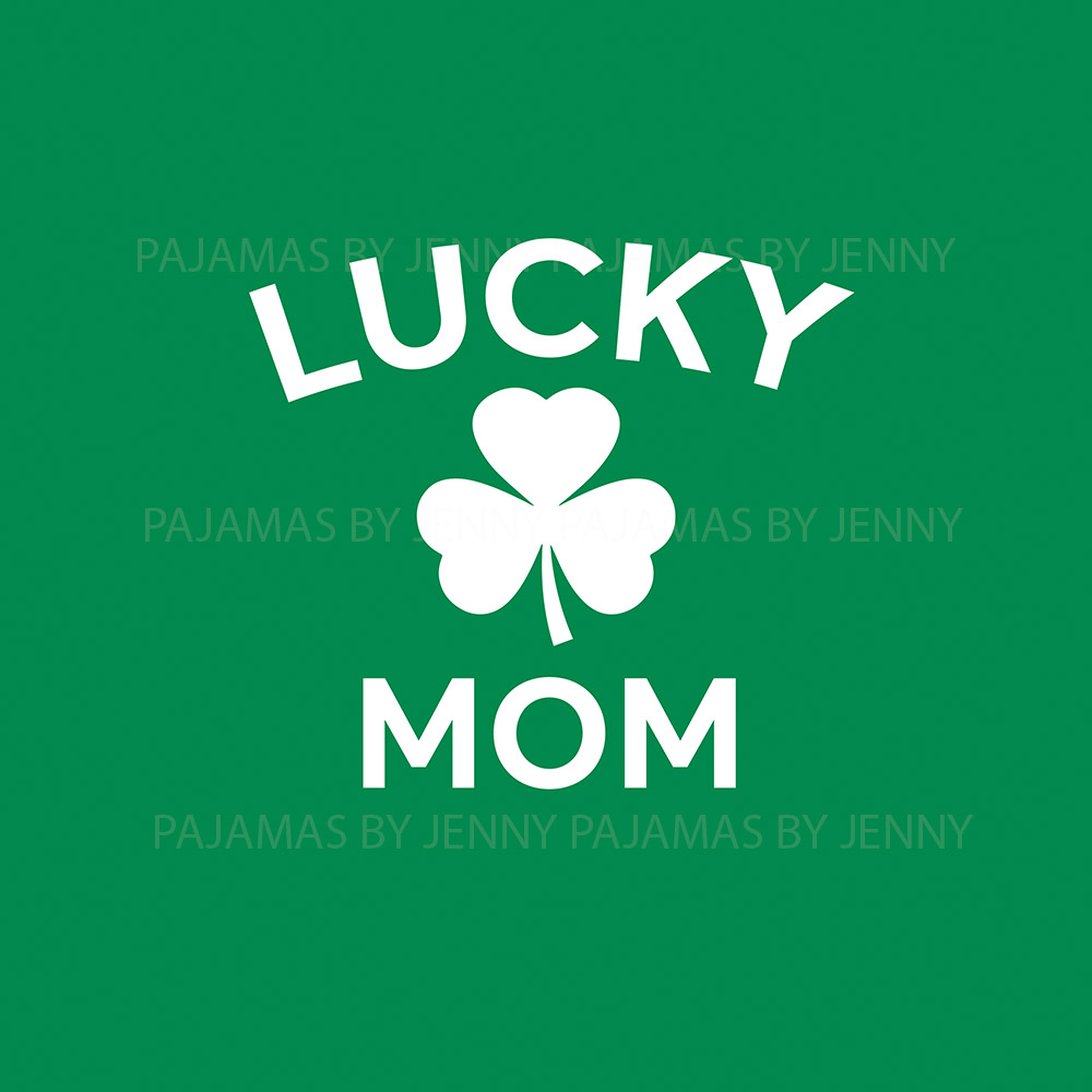 Festive Lucky Shamrock Family Pajamas For St Patrick Day Festive Lucky Shamrock Family Pajamas For St Patrick Day