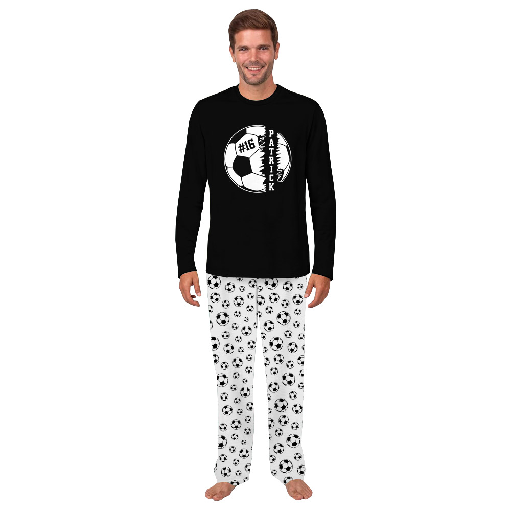 Personalized Soccer Jammies For Sport Lovers Personalized Soccer Jammies For Sport Lovers