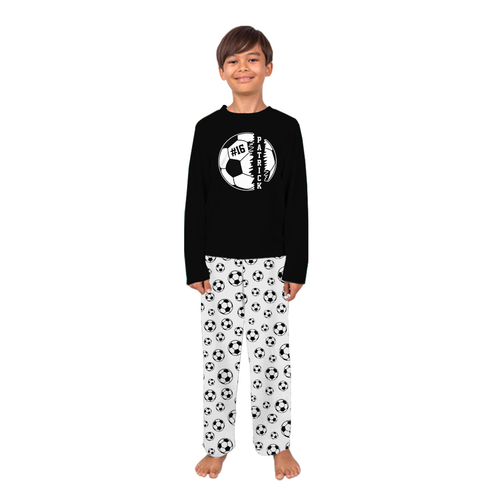 Personalized Soccer Jammies For Sport Lovers Personalized Soccer Jammies For Sport Lovers