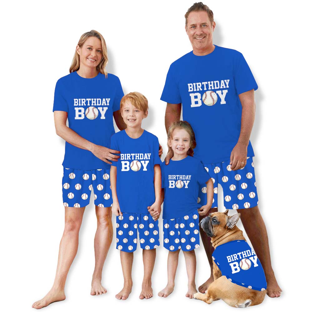 Personalized Baseball Sport Pajama Short Set Personalized Baseball Sport Pajama Short Set