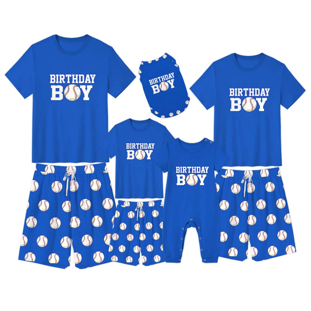 Personalized Baseball Sport Pajama Short Set Personalized Baseball Sport Pajama Short Set