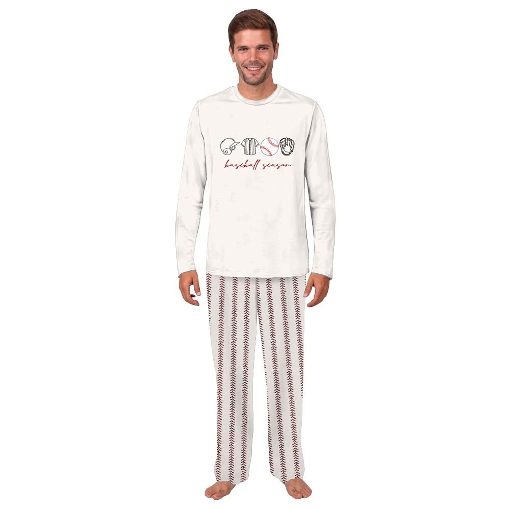 Sporty Baseball Season Owner And Dog Pajamas Sporty Baseball Season Owner And Dog Pajamas