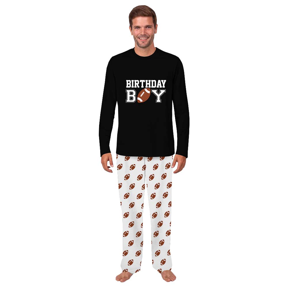 Unique Football Matching Family Pajamas With Dogs With Name