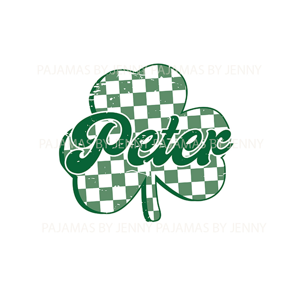 Custom Family St Patrick's Day Pajamas With Name Custom Family St Patrick's Day Pajamas With Name