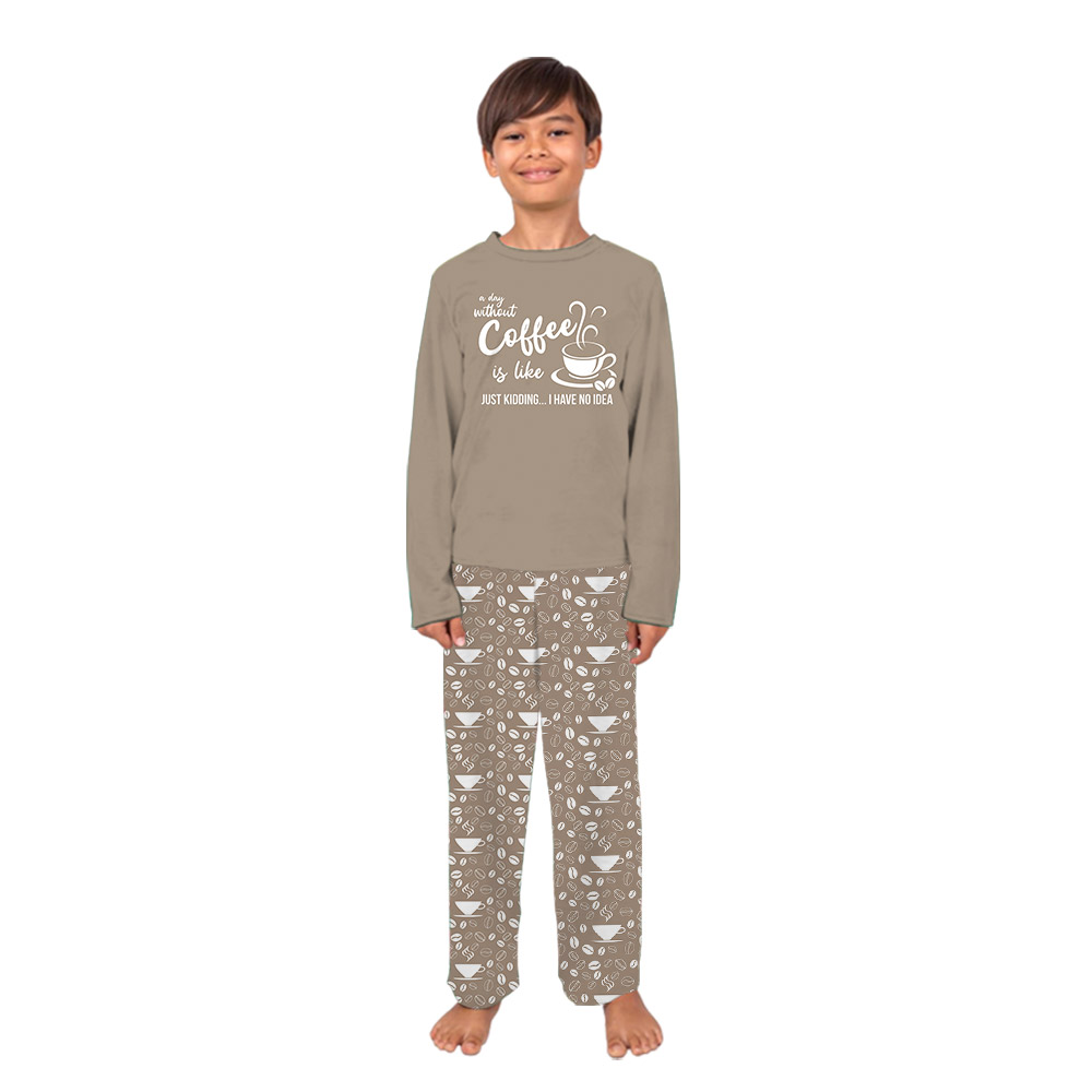 Funny Pajama Sets With Coffee Cups On Them Funny Pajama Sets With Coffee Cups On Them