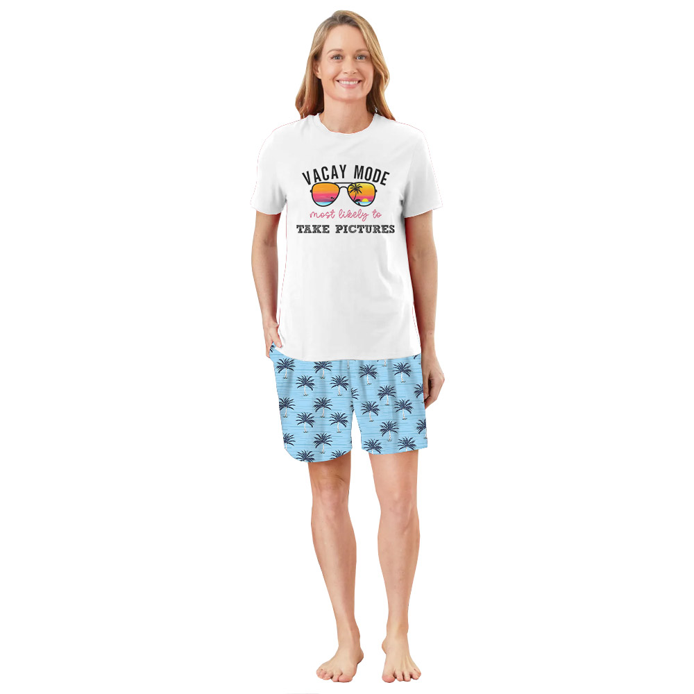Tropical Matching Family Vacation Pajamas Custom Funny Sayings Tropical Matching Family Vacation Pajamas Custom Funny Sayings