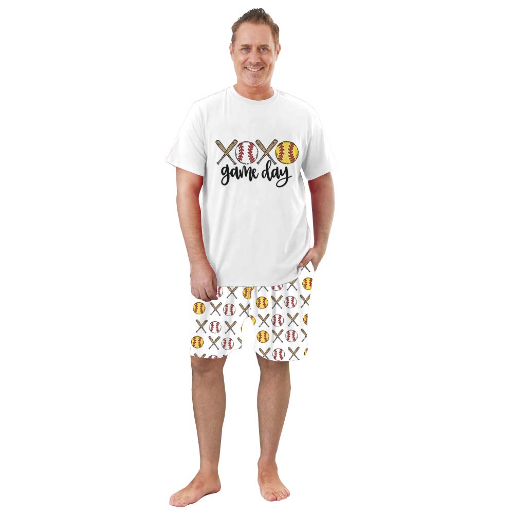 Game Day Baseball And Softball Matching Pajamas Sport Game Day Baseball And Softball Matching Pajamas Sport