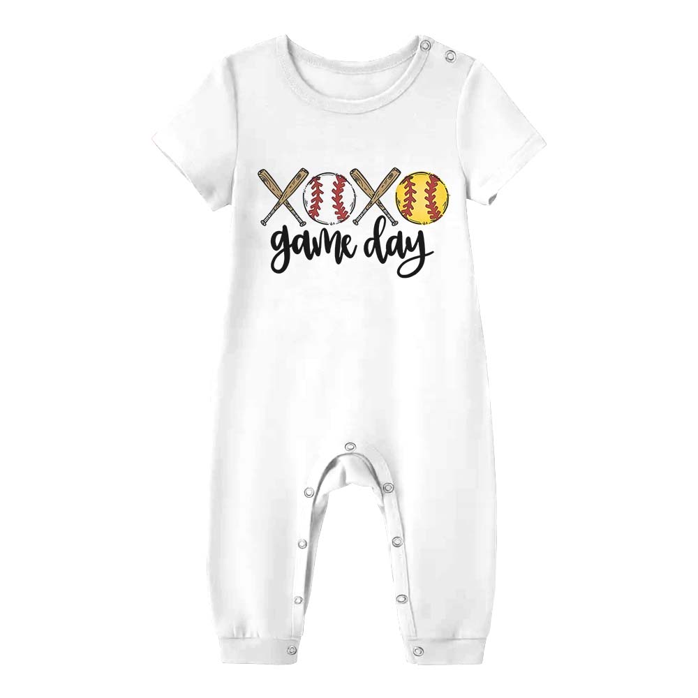 Game Day Baseball And Softball Matching Pajamas Sport Game Day Baseball And Softball Matching Pajamas Sport