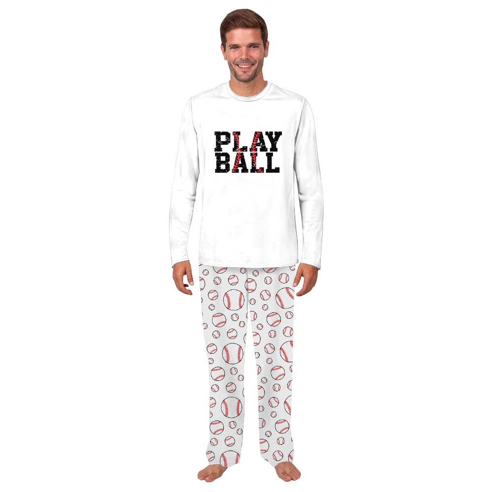 Baseball Family Matching Pajamas Sayings Play Ball Baseball Family Matching Pajamas Sayings Play Ball