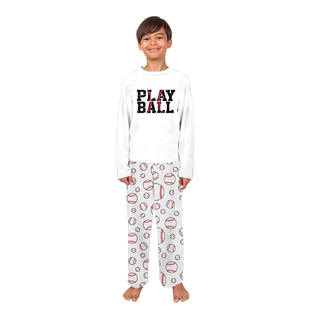 Baseball Family Matching Pajamas Sayings Play Ball Baseball Family Matching Pajamas Sayings Play Ball