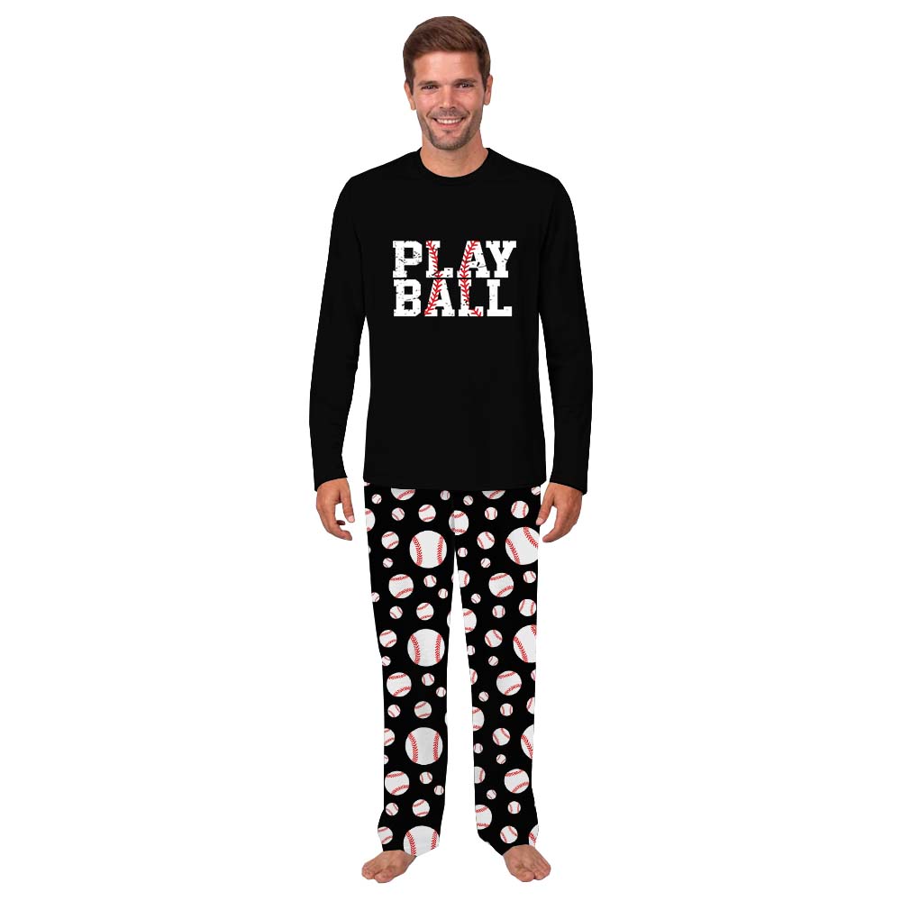 Baseball Play Ball Family Sport PJs Matching Sets Baseball Play Ball Family Sport PJs Matching Sets