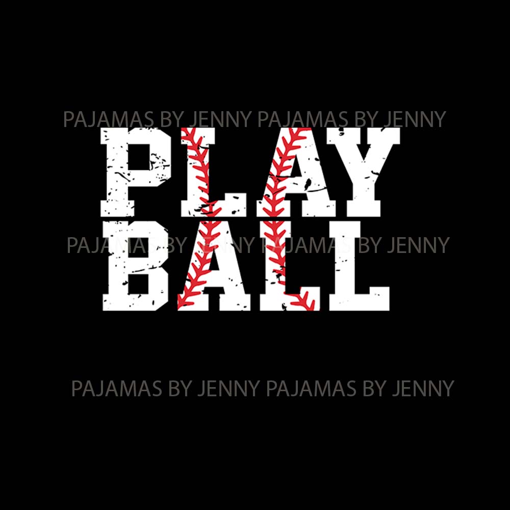Baseball Play Ball Family Sport PJs Matching Sets Baseball Play Ball Family Sport PJs Matching Sets