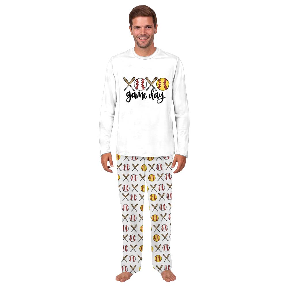 Game Day Family Sport Pajamas With Dog Game Day Family Sport Pajamas With Dog