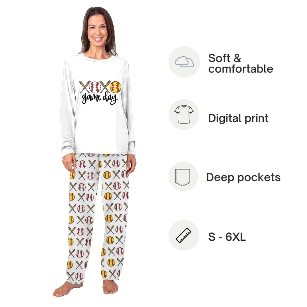 Game Day Family Sport Pajamas With Dog Game Day Family Sport Pajamas With Dog