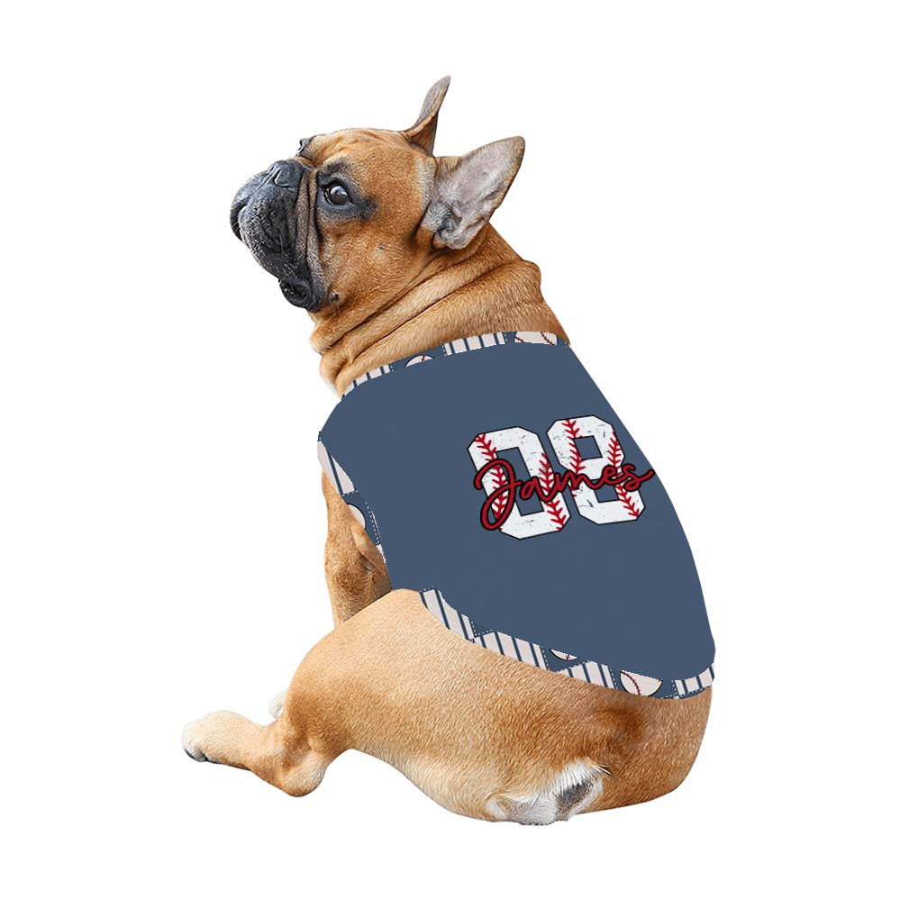 Custom Baseball Number Sport Matching Pajamas Custom Baseball Number Sport Matching Pajamas