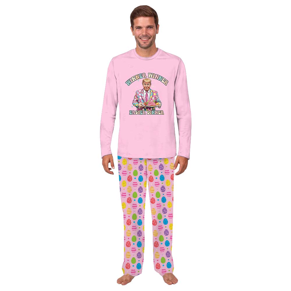 Winner Winner Easter Dinner Owner And Dog Pajamas