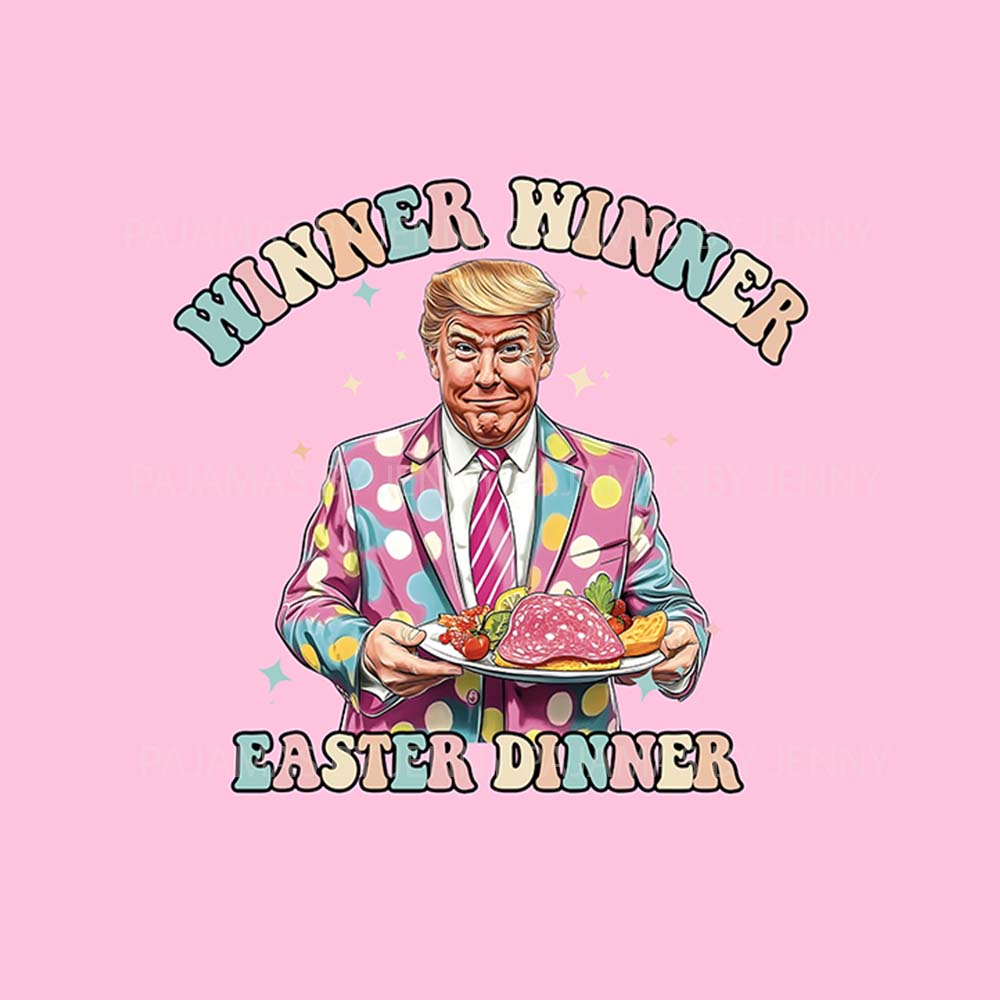 Winner Winner Easter Dinner Owner And Dog Pajamas
