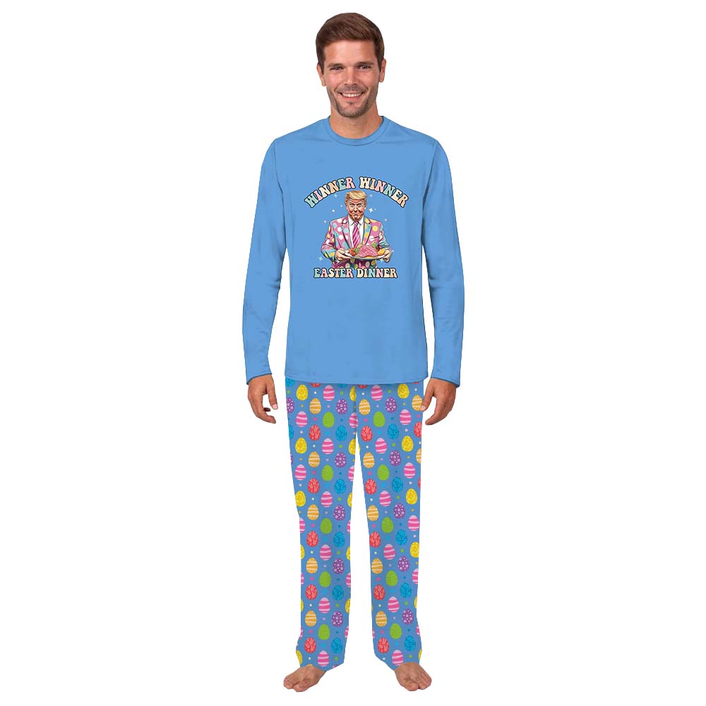 Trump Easter Matching Family Pajamas With Dogs Trump Easter Matching Family Pajamas With Dogs