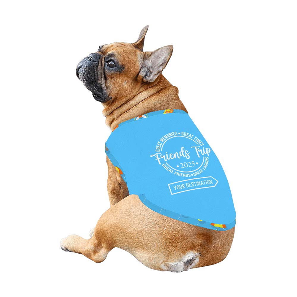 Personalized Friends Vacation Owner And Dog Pajamas Personalized Friends Vacation Owner And Dog Pajamas
