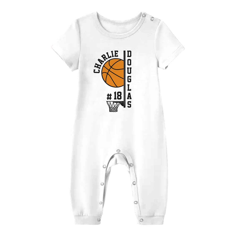 Personalized Basketball With Name Pajamas For Adults Short Sleeves Personalized Basketball With Name Pajamas For Adults Short Sleeves