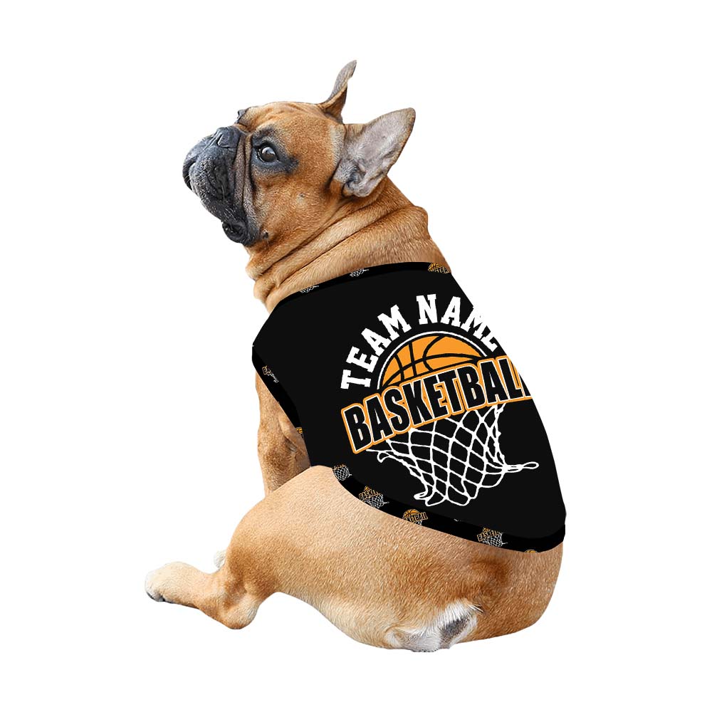 Custom Basketball Team Sport Pajamas For Family And Dog Short Sleeves Custom Basketball Team Sport Pajamas For Family And Dog Short Sleeves