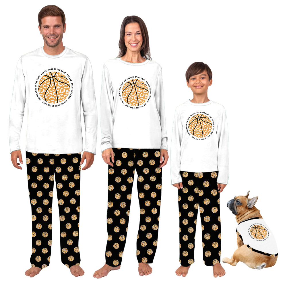 Matching Basketball Jammies For Sport Lovers