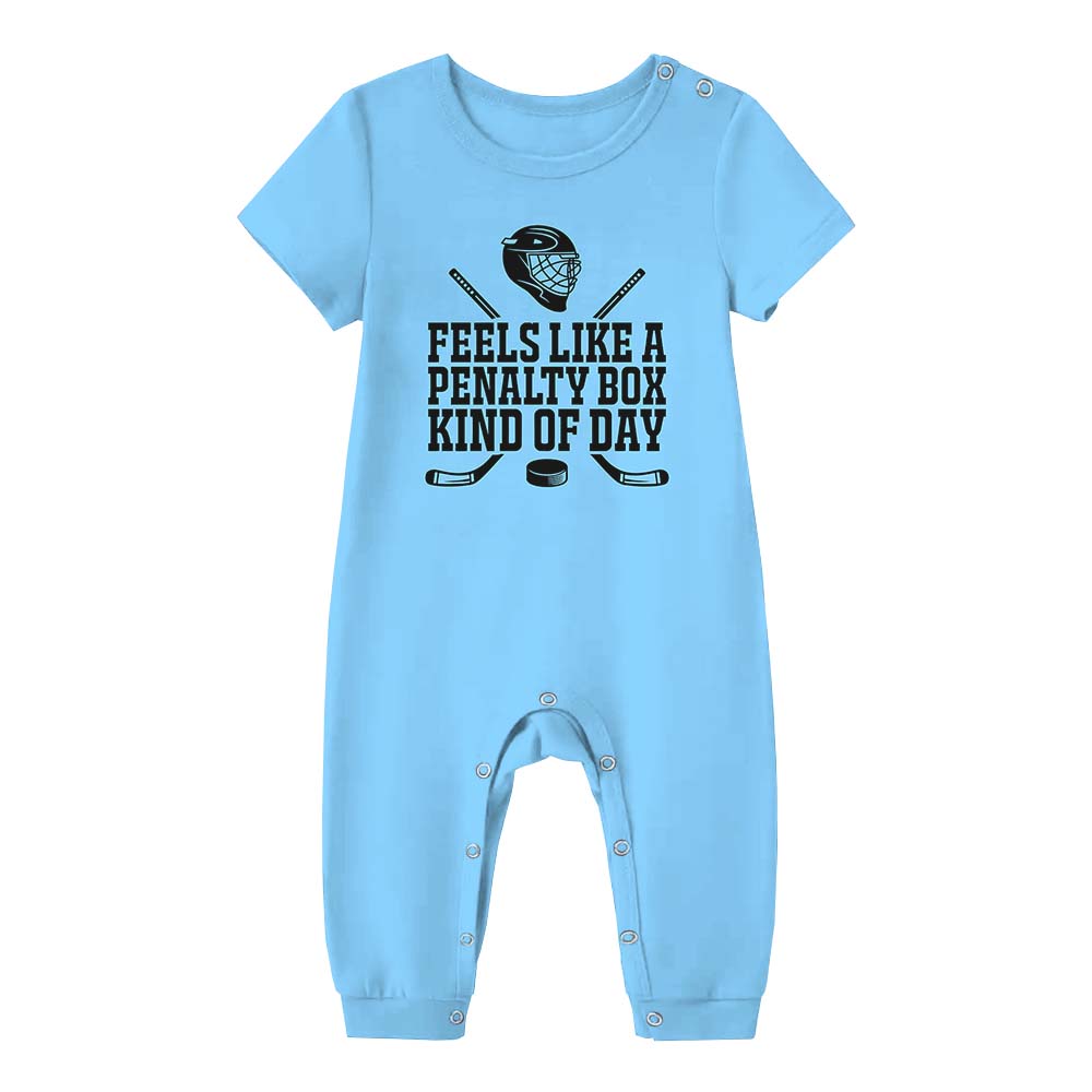 Cute Hockey Pajamas Tshirts And Shorts Blue Cute Hockey Pajamas Tshirts And Shorts Blue