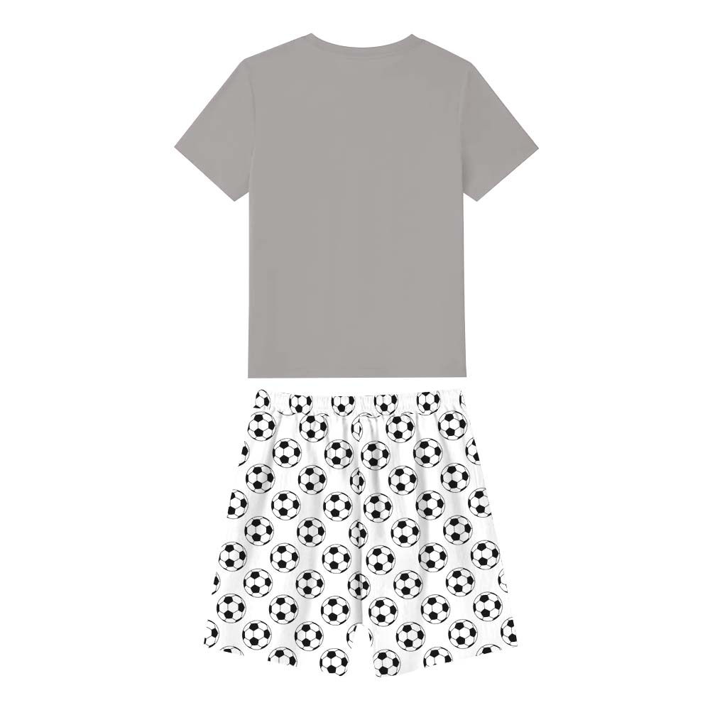 Custom Soccer With Name Pajamas Short Sets Custom Soccer With Name Pajamas Short Sets