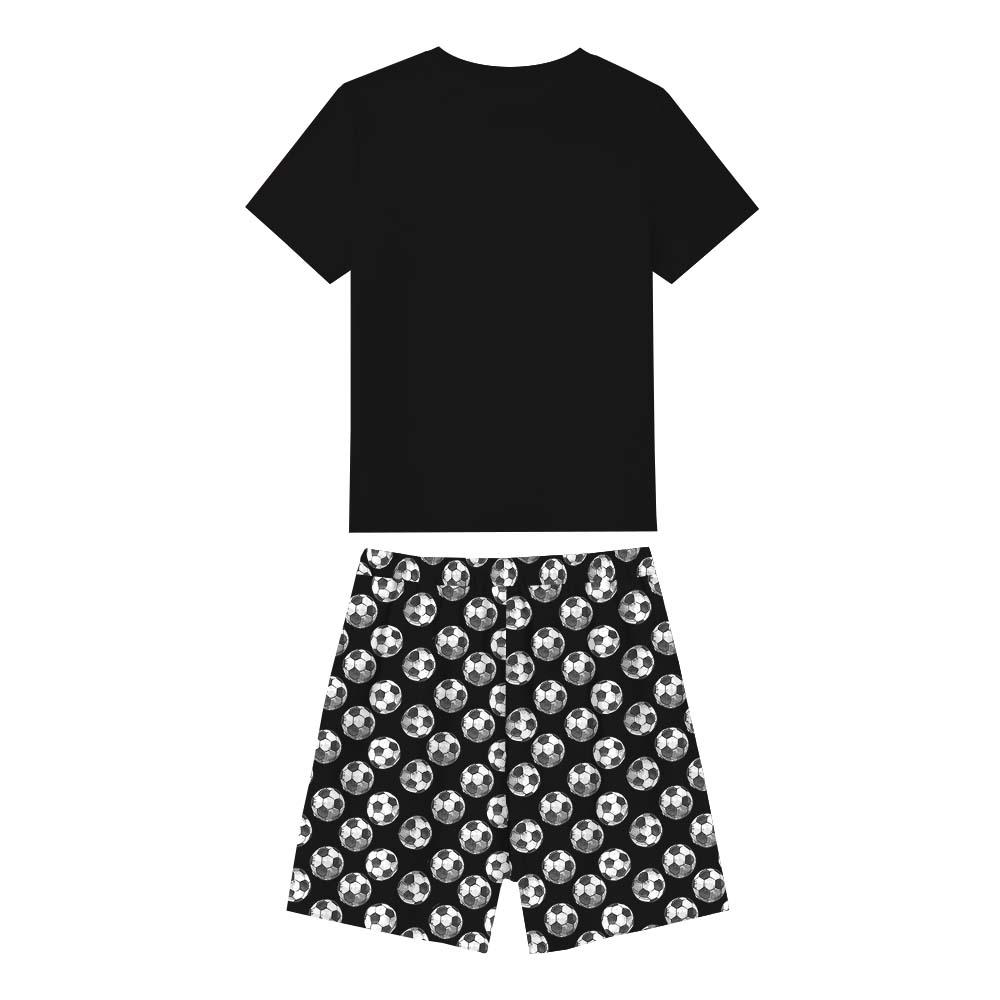Personalized Name Soccer Pajamas Short Sets Personalized Name Soccer Pajamas Short Sets