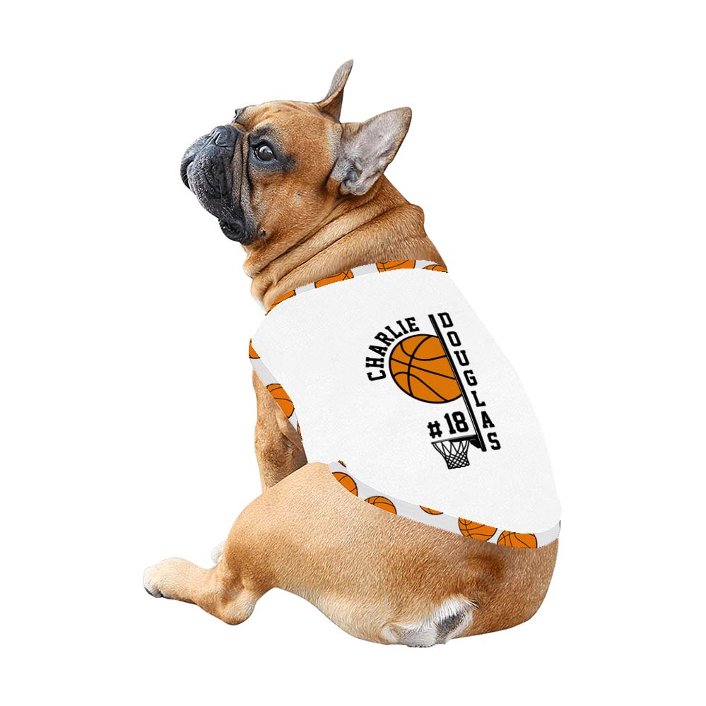 Custom Name and Number Basketball Sport PJs Family