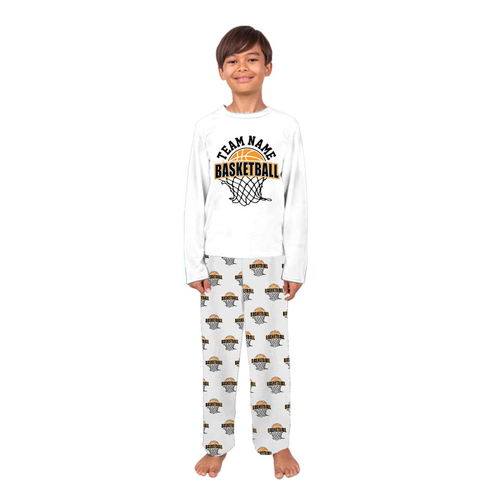 Basketball Team Name Sport Family Matching Pajama Sets Basketball Team Name Sport Family Matching Pajama Sets