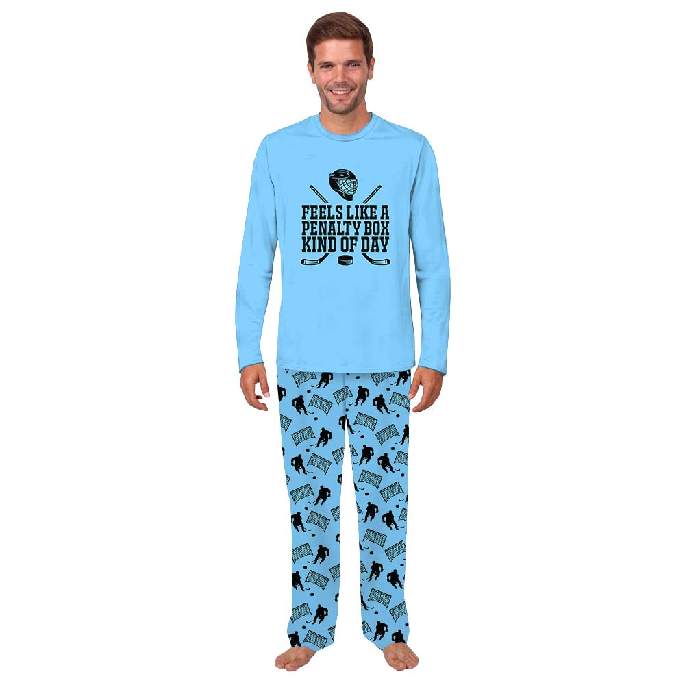 Hockey Themed Matching PJs For The Family