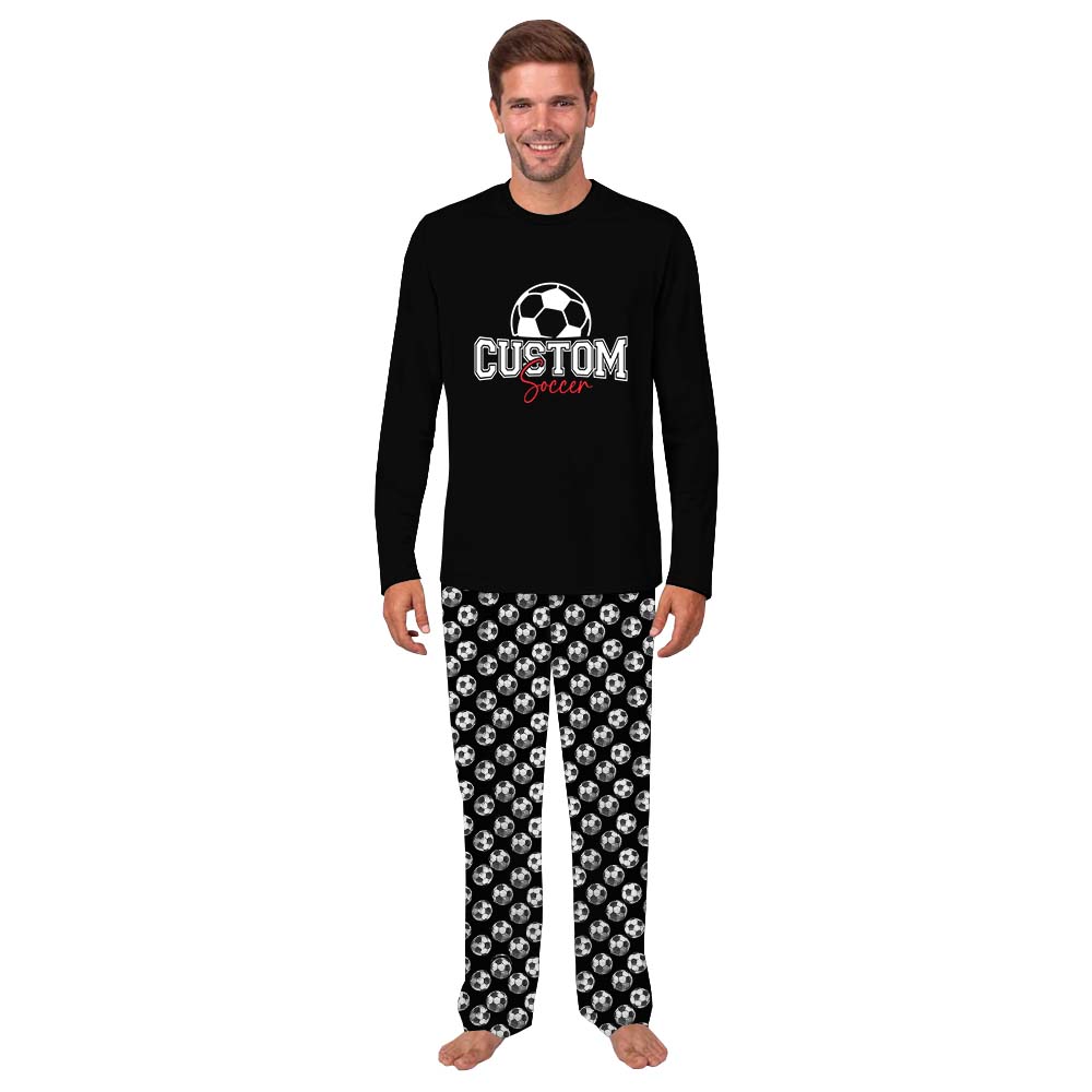 Custom Name Soccer Owner And Dog Pajamas Custom Name Soccer Owner And Dog Pajamas