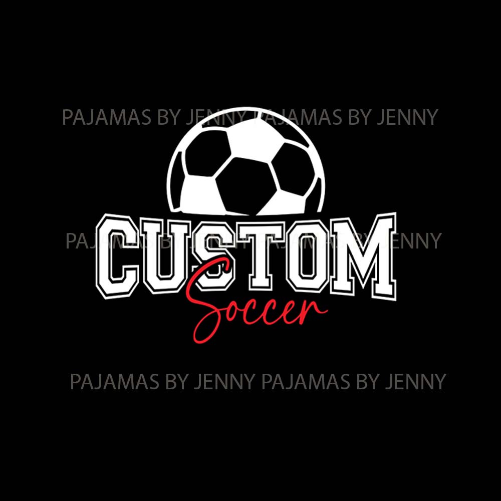 Custom Name Soccer Owner And Dog Pajamas Custom Name Soccer Owner And Dog Pajamas