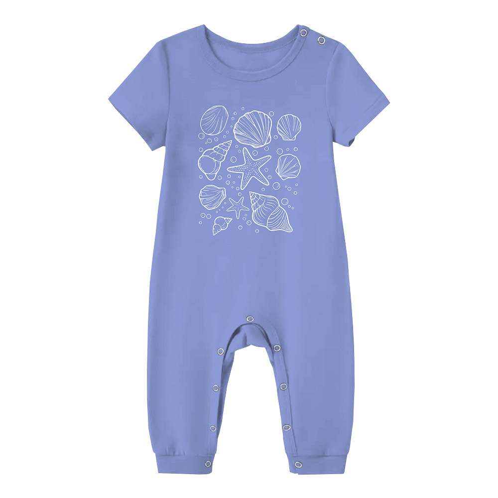 Sea Shell Beachy Vibes Pajama Sets For Summer Vacation Sea Shell Beachy Vibes Pajama Sets For Summer Vacation