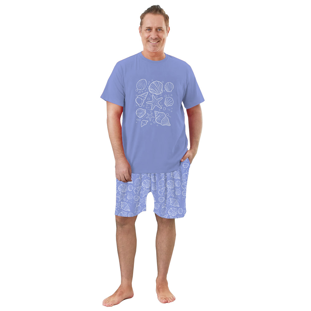 Sea Shell Beachy Vibes Pajama Sets For Summer Vacation Sea Shell Beachy Vibes Pajama Sets For Summer Vacation