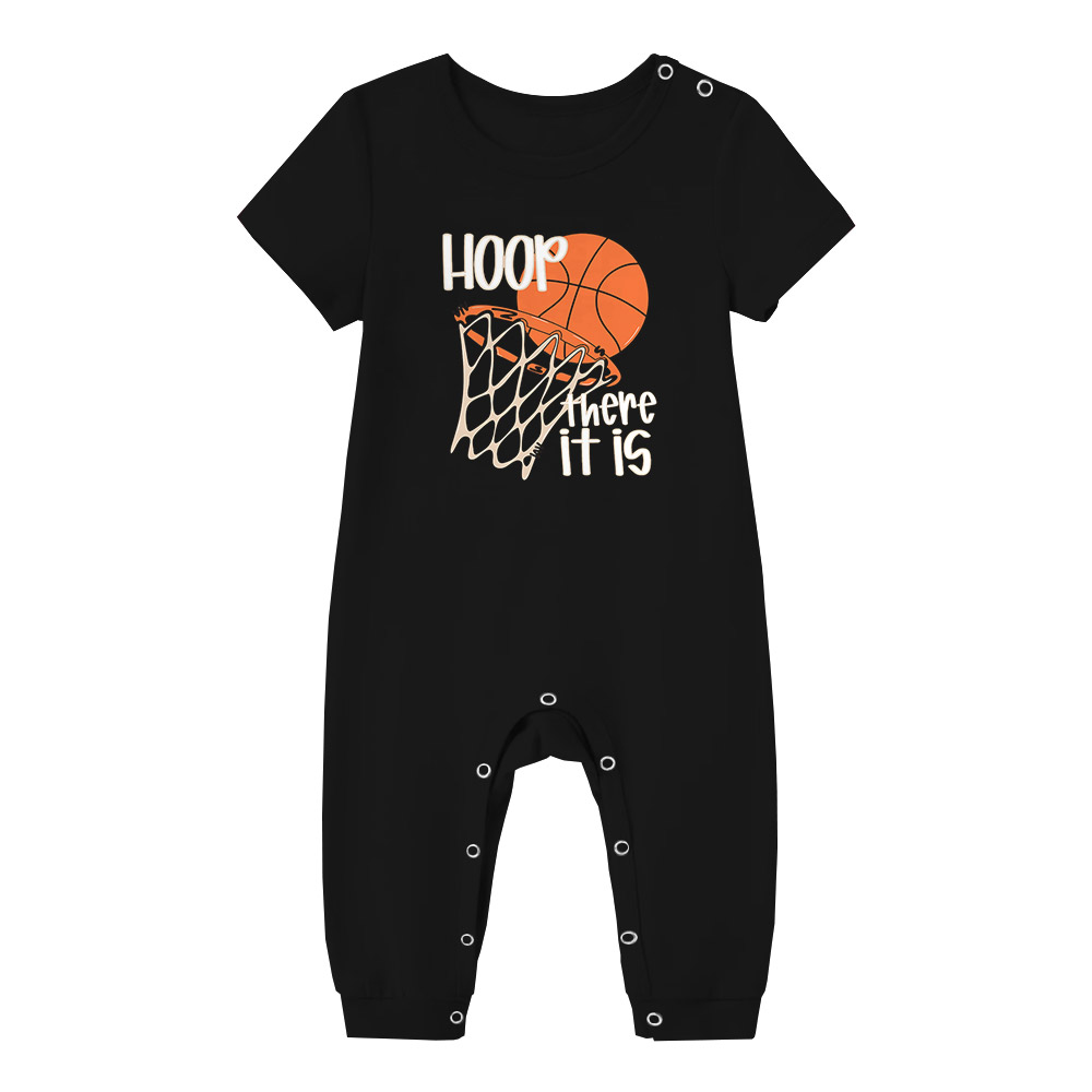 Matching Basketball Pajamas T-shirts And Shorts Matching Basketball Pajamas T-shirts And Shorts