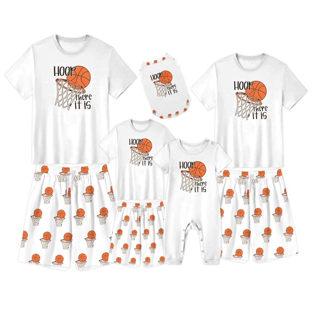 Fun Basketball Theme Pajamas For Your Team