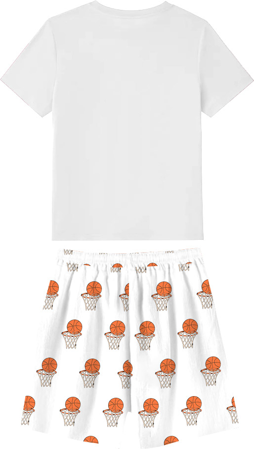 Fun Basketball Theme Pajamas For Your Team