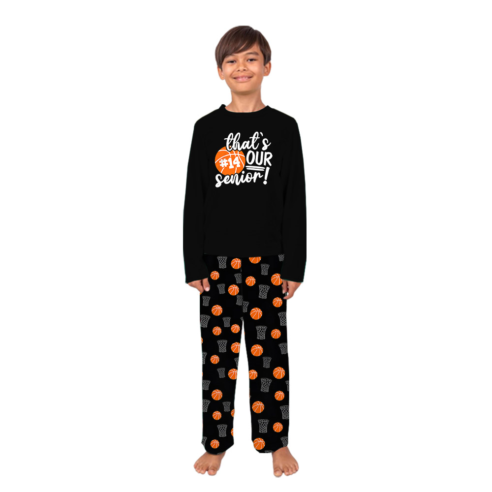 Customizable Matching Basketball Theme PJs Customizable Matching Basketball Theme PJs